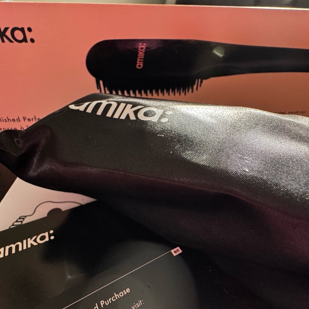 Amika Black Hair Styling Brush